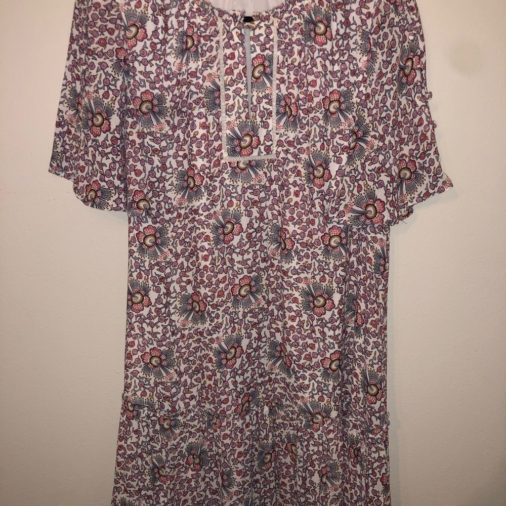 Floral print dress